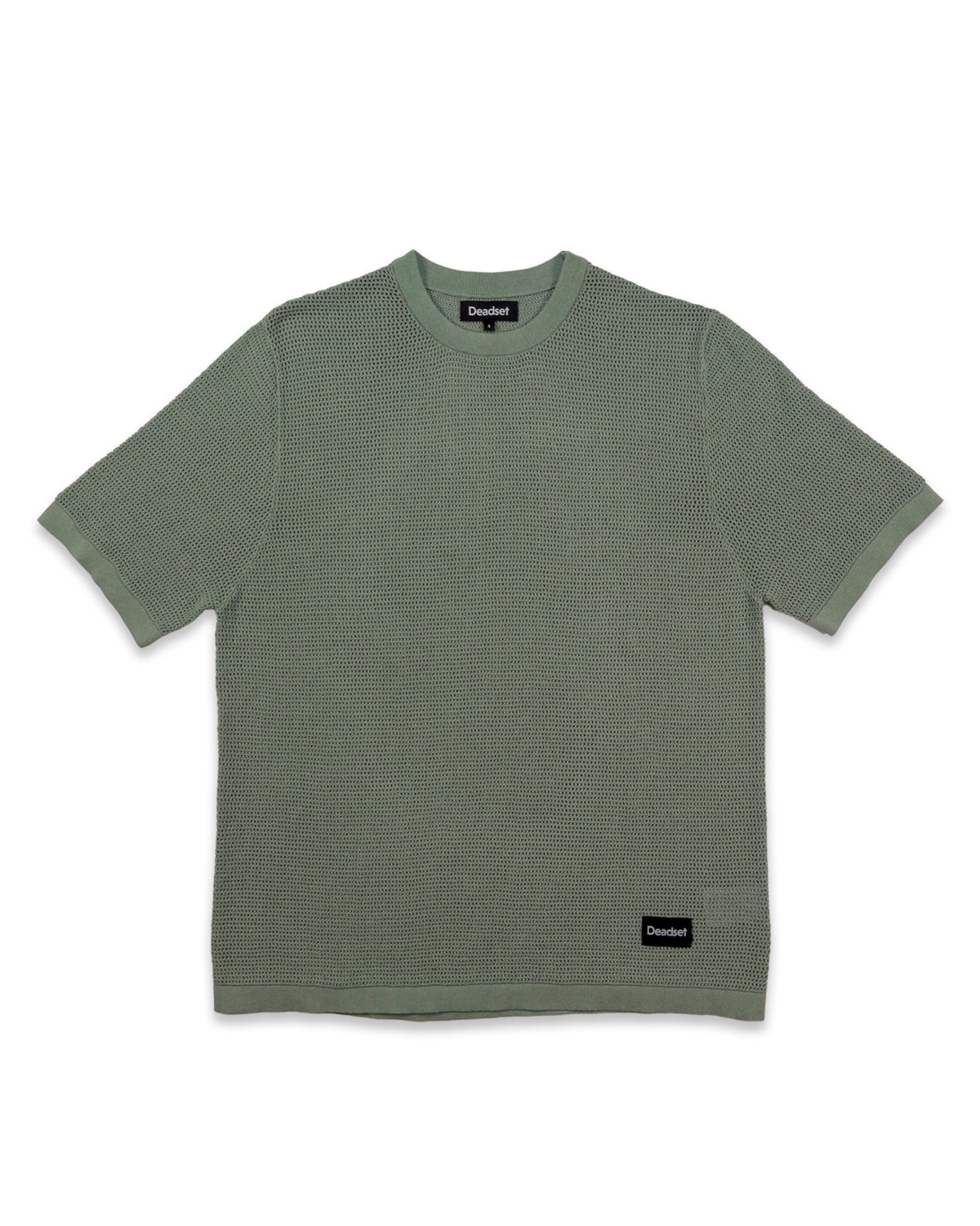 Deadset Knit Tee - Sage