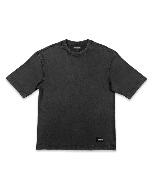 Deadset Oversized Premium Tee - Charcoal